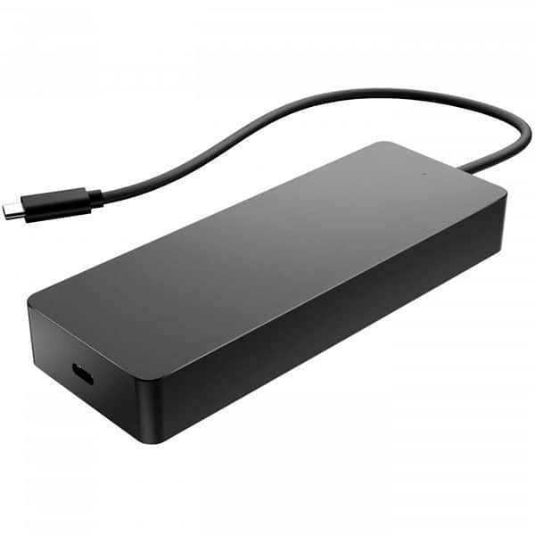 Фото - Хаб USB HP USB3.1 Type-C - HDMI/USB 3.0x2/Type-Cx2/DP/RJ45/Ethernet Black (50H55UT)