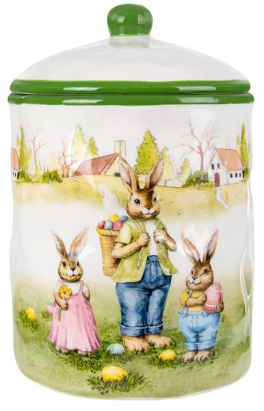 Фото - Емкость для сыпучих Lefard Пасхальный кролик 1.8 л (948-034)