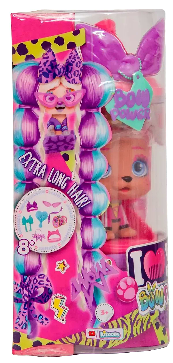 Фото - Коллекционная фигурка VIP Pets Модный любимец S6 BOW POWER - Аврора (714762)