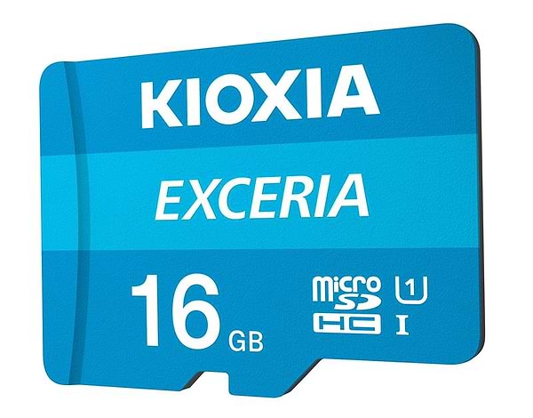 Фото - Карта памяти Kioxia MicroSDHC 16GB UHS-I Class 10 Exceria R100MB/s (LMEX1L016GG2) + SD-адаптер