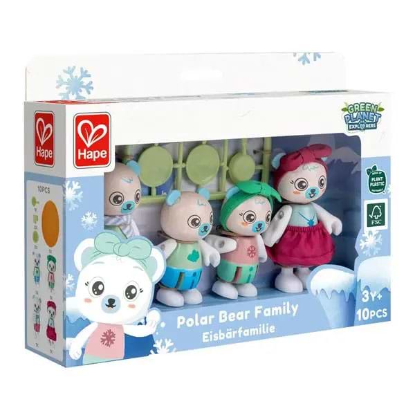 Фото - Игровой набор для малыша Hape Семья белых медведей (E3529)