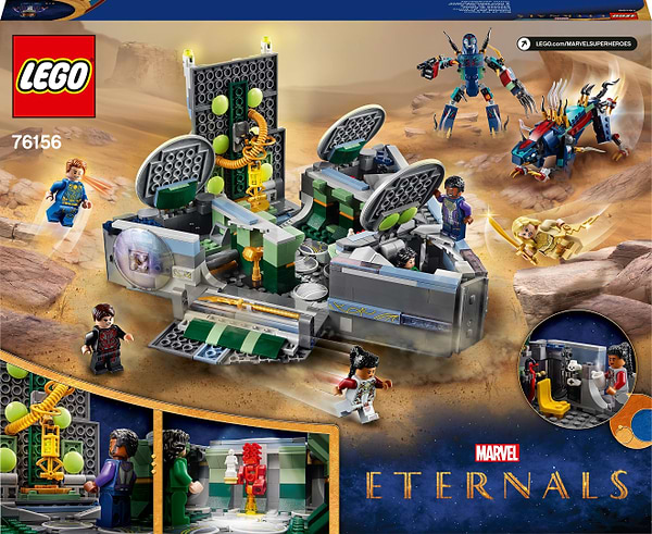 Фото - Уцінка - Конструктор LEGO Super Heroes Marvel Зліт Домо (76156)
