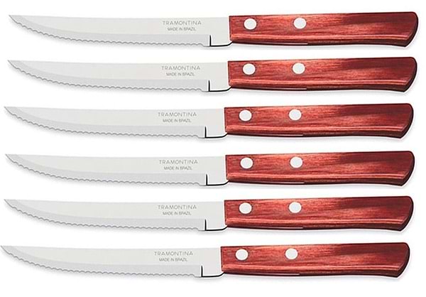 Фото - Набор ножей Tramontina Polywood для стейка 6 шт (21100/675)