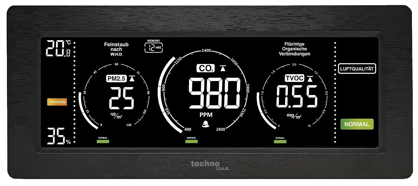 Метеостанция Technoline Black (WL1035)