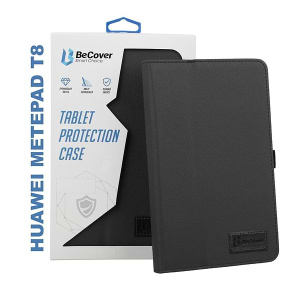 Фото - Чохол для планшету BeCover Slimbook for Huawei MatePad T8 Black (705447)