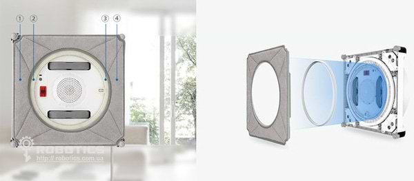 Фото - Робот-мойщик окон Ecovacs WINBOT 950  White (ER-D950)