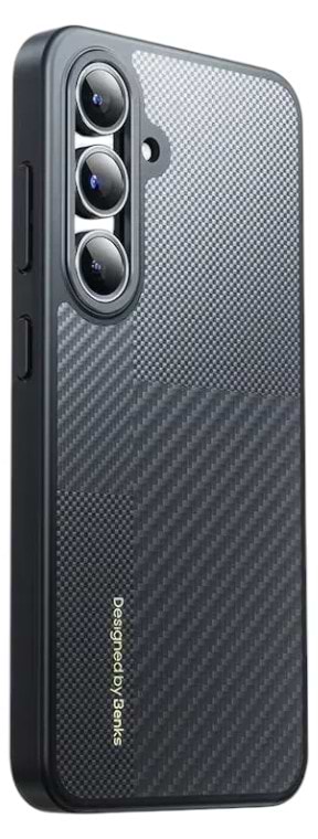 Фото - Чехол для смартфона Benks MagClap ArmorPro Montage Kevlar Black for Samsung S921 Galaxy S24 (1322745) Фото - Чехол для смартфона Benks MagClap ArmorPro Montage Kevlar Black for Samsung S921 Galaxy S24 (1322745)