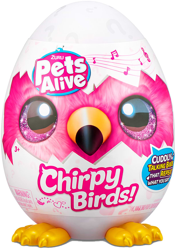 Інтерактивна іграшка Pets & Robo Alive S1 – ВЕСЕЛІ ПТАШКИ (в асорт.)(9537) - Фото 1