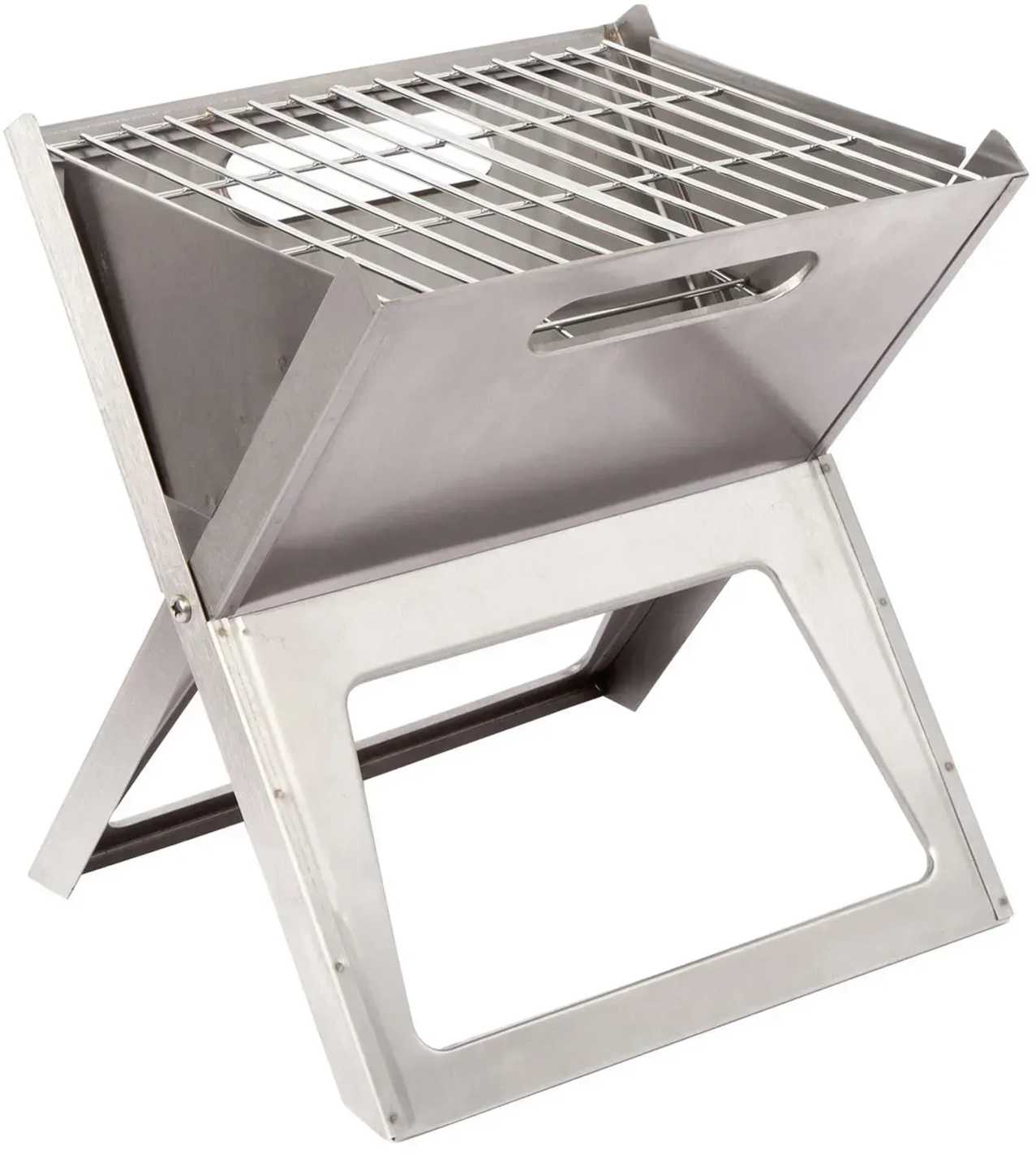 Мангал для пікніка Bo-camp Notebook/Fire Basket Compact Silver (8108347)