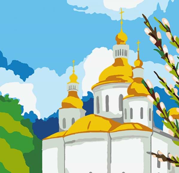 Фото - Картина за номерами Santi Великодній натюрморт (954492)