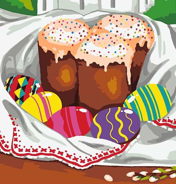 Фото - Картина за номерами Santi Великодній натюрморт (954492)