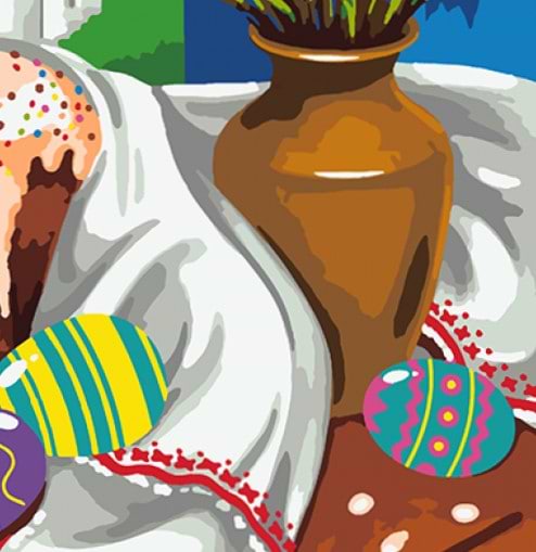 Фото - Картина за номерами Santi Великодній натюрморт (954492)