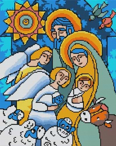Алмазная живопись Santi Рождество 40х50 см (954720)
