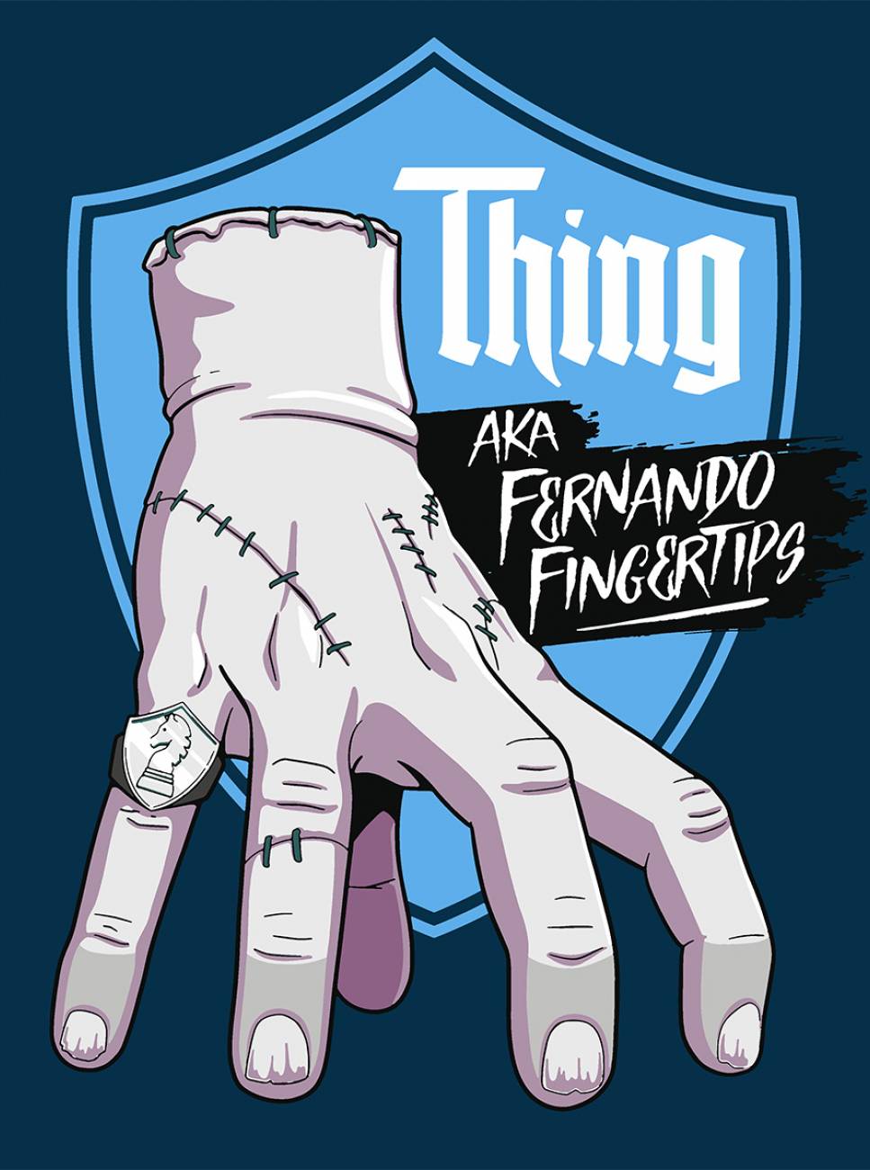 Картина по номерам Santi Wednesday Thing Hand 30х40см (955040)