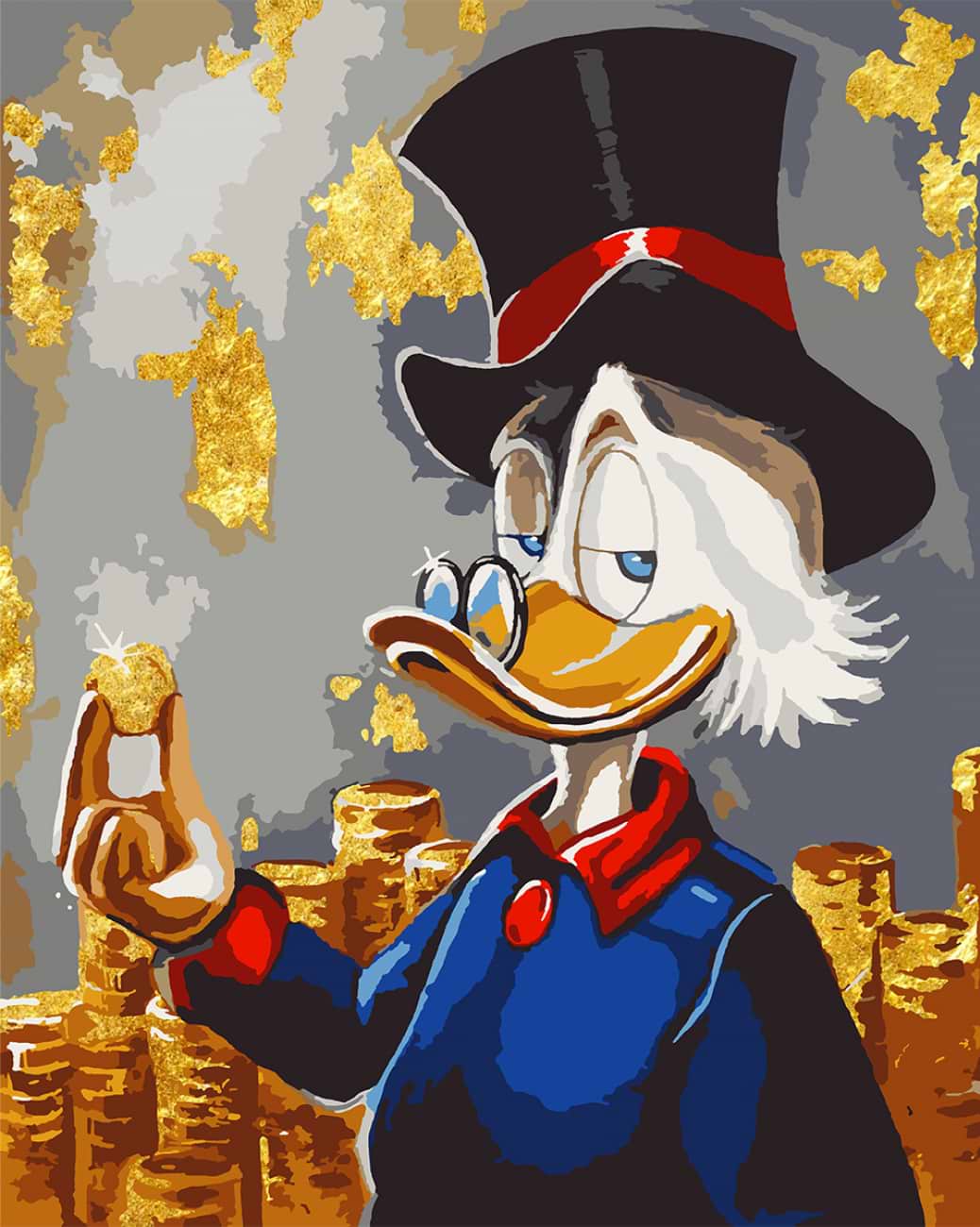 Картина за номерами Santi Скарби Скруджа 40х50 см (955276) - Фото 1