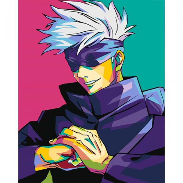 Картина за номерами Santi Герой Аніме 40х50 см (955381) - Фото 1