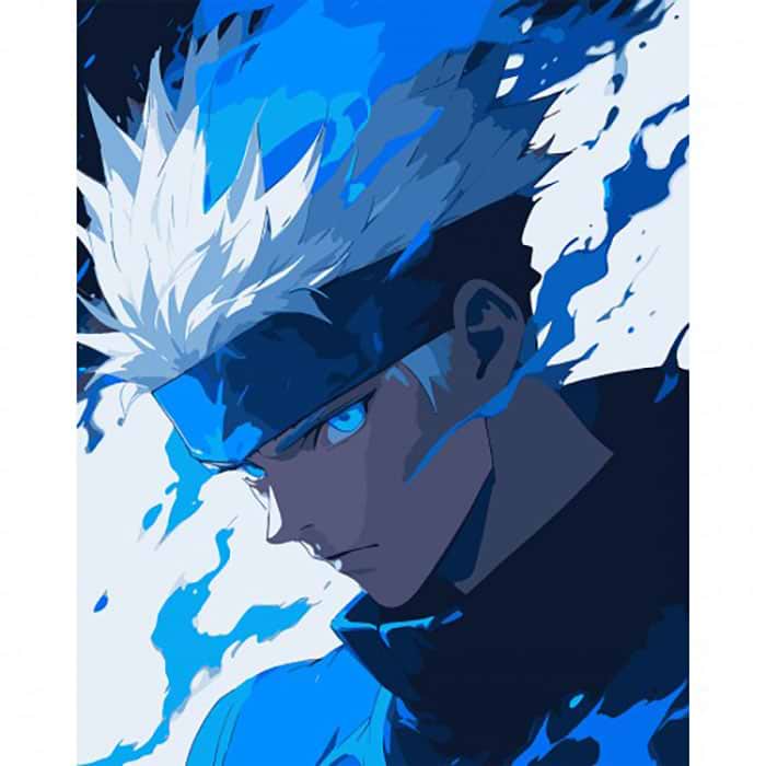 Картина по номерам Santi Холодный взгляд 40х50 см (955384)