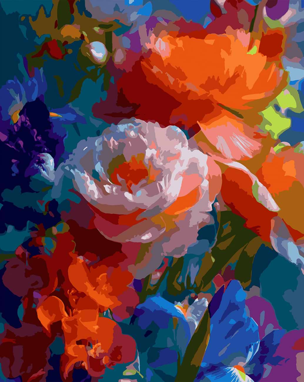 Картина за номерами Santi Весняний букет 40х50 см (955784)