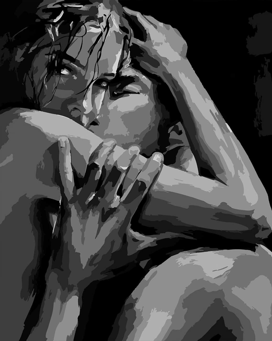 Картина за номерами Santi Пристрасть 40х50 см (955785)