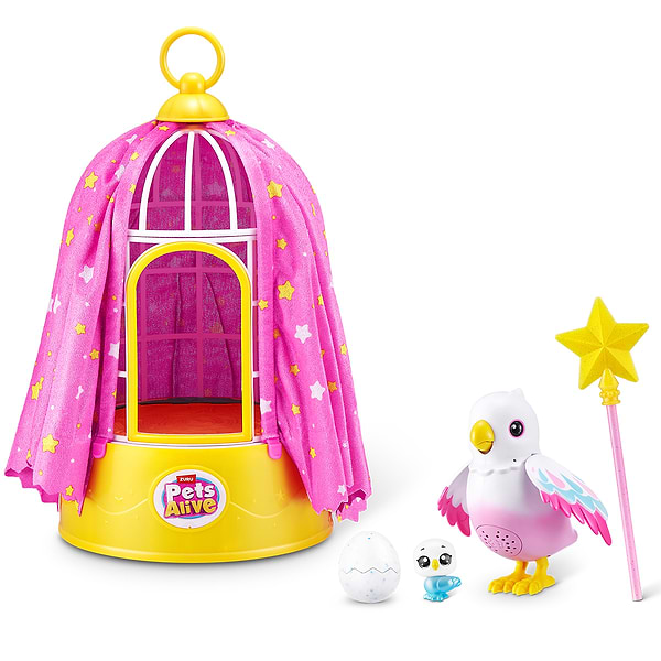 Фото - Интерактивная игрушка сюрприз Pets & Robo Alive PETS ALIVE S1 – ВОЛШЕБНАЯ ПТИЧКА ПОЛЛИ (9561)