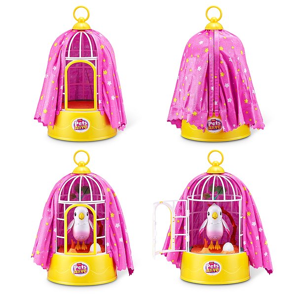 Фото - Интерактивная игрушка сюрприз Pets & Robo Alive PETS ALIVE S1 – ВОЛШЕБНАЯ ПТИЧКА ПОЛЛИ (9561)