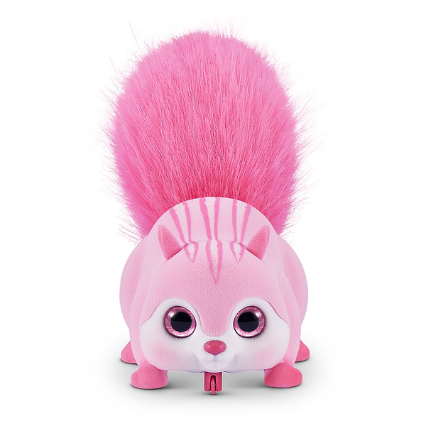 Фото - Интерактивная игрушка Pets & Robo Alive S1 – БЕЛОЧКА розовый (9565B)