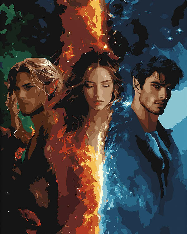 Фото - Картина за номерами Santi Шипи та троянди. Між двох стихій 40х50 см (956648) Фото - Картина за номерами Santi Шипи та троянди. Між двох стихій 40х50 см (956648)