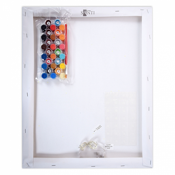 Фото - Картина за номерами Santi Шипи та троянди. Між двох стихій 40х50 см (956648)