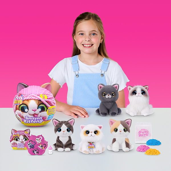 Фото - Интерактивная игрушка Pets & Robo Alive S2 – ИГРИВЫЕ КОТЯТА в ассортименте (9568)