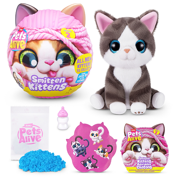 Фото - Интерактивная игрушка Pets & Robo Alive S2 – ИГРИВЫЕ КОТЯТА в ассортименте (9568)