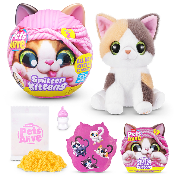 Фото - Интерактивная игрушка Pets & Robo Alive S2 – ИГРИВЫЕ КОТЯТА в ассортименте (9568)