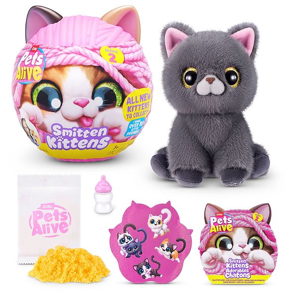 Фото - Интерактивная игрушка Pets & Robo Alive S2 – ИГРИВЫЕ КОТЯТА в ассортименте (9568)