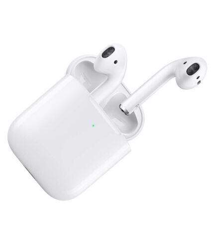 Фото - Наушники вкладыши беспроводные Apple AirPods with Wireless Charging Case (MRXJ2RU/A)