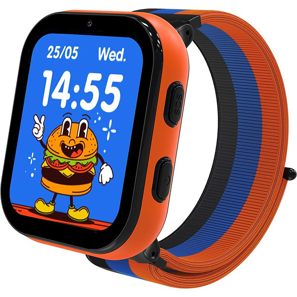 Фото - Уцінка - Дитячий годинник Gelius GP-PK008 (Rainbow) GPS/4G Black