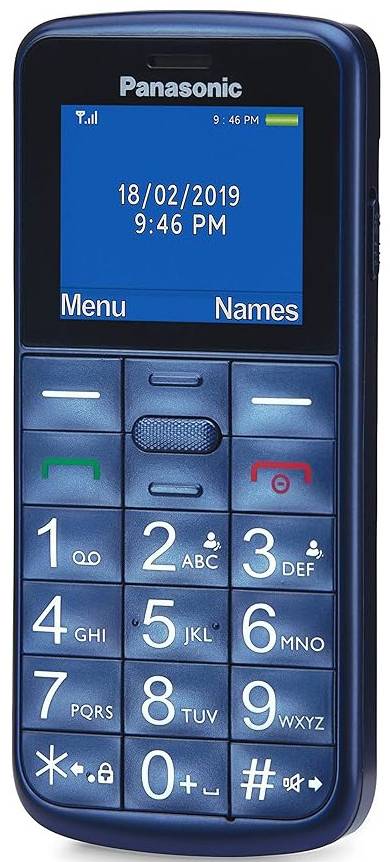 Фото - Мобільний телефон Panasonic KX-TU110EXC Blue