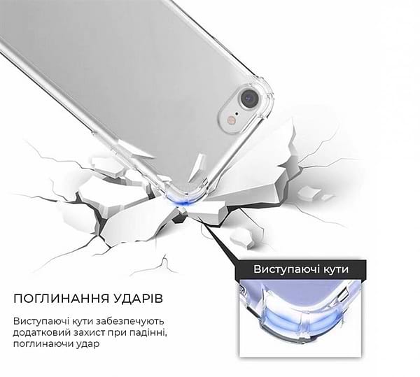 Фото - Чохол для смартфону Armorstandart Air Force for Samsung Galaxy S21 SM-G991 Transparent (ARM58183)