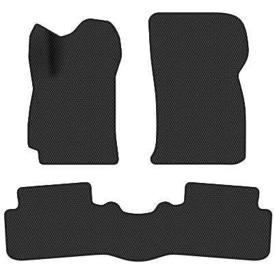 EVA коврики в салон авто EVAtech для Lanos Daewoo 1998-2017 1 поколение Htb EU DO31959Z3SGB