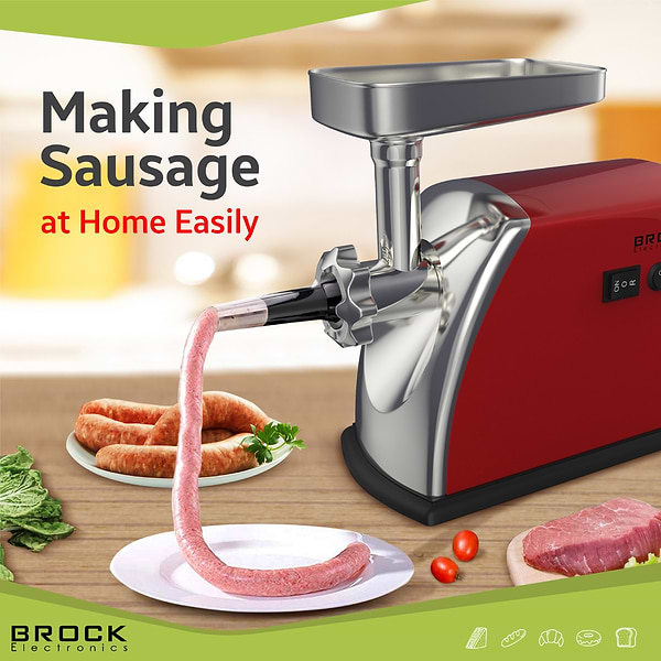 Фото - Мясорубка BROCK MG 1601 RD