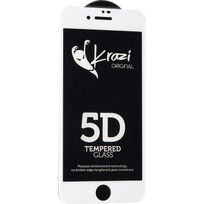 Фото - Защитное стекло для смартфона Krazi 5D for iPhone 7 Plus/8 Plus White (71976)