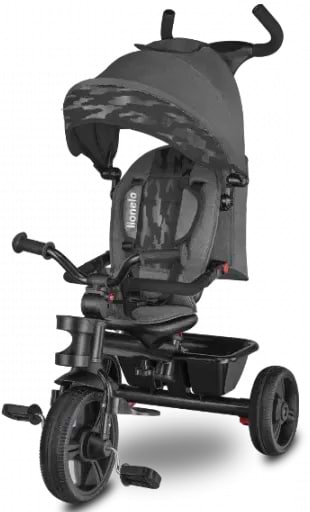 Трёхколёсный велосипед Lionelo Haari Stone Grey