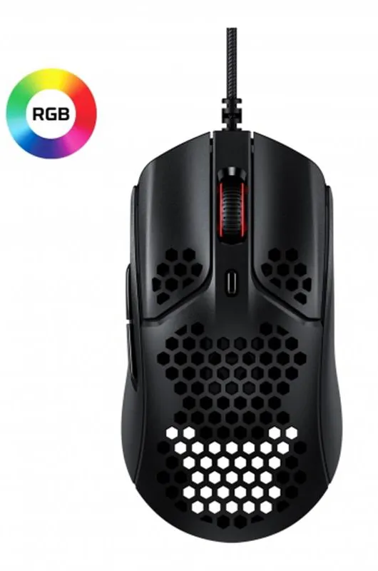 Фото - Мышь проводная игровая HyperX Pulsefire Haste Black (4P5P9AA) USB