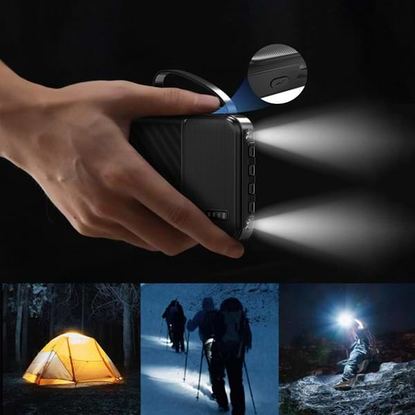 Фото - Батарея мобільна Dudao 10000mAh K11 10W Black (6977196681853)