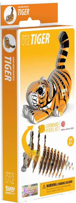 Фото - 3D пазли EUGY Зоопарк: Тигр (XEG-012)