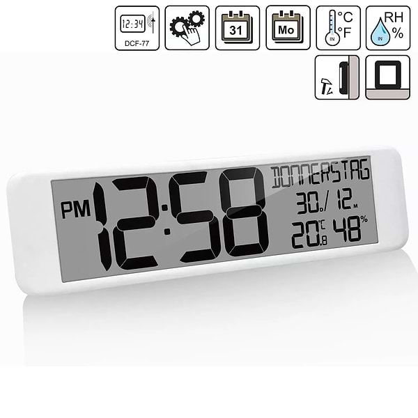 Фото - Термогігрометр Technoline WS8120 White