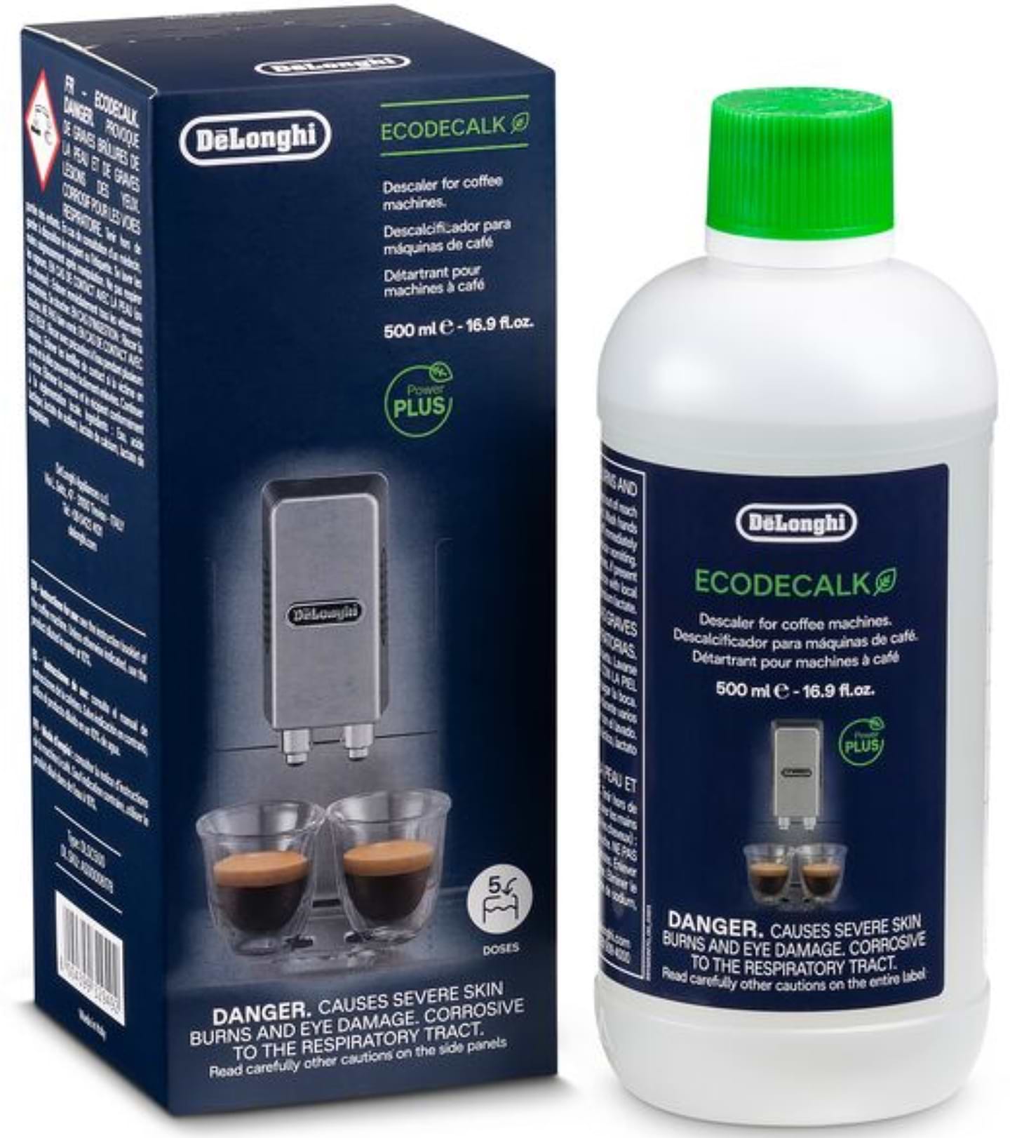 Засіб для декальцинації Delonghi EcoDecalk 500мл - Фото 1