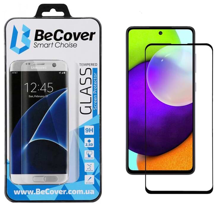 Захисне скло для смартфону BeCover Samsung Galaxy A72 SM-A725 Black (705660)