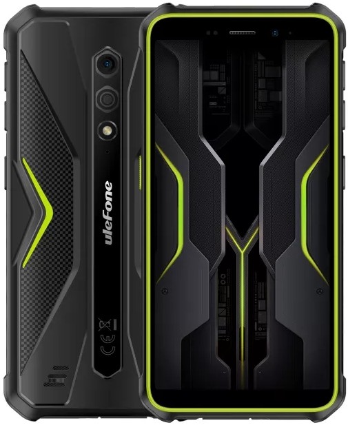 Смартфон Ulefone Armor X12 3/32Gb Black-Green - Фото 1