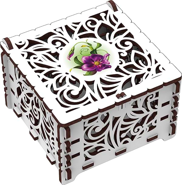 Фото - 3D пазли Mr.Playwood Шкатулка "Чарівна квітка" (10801)