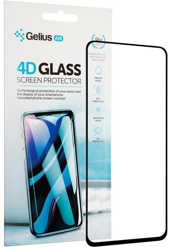 Фото - Захисне скло для смартфону Gelius Pro 4D for Samsung Galaxy A21s SM-A217 Black (2099900803017)
