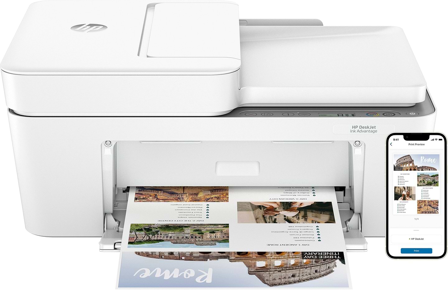 МФУ цветной печати HP DeskJet Ink Advantage 4276 c Wi-Fi (60K49C) - Фото 1